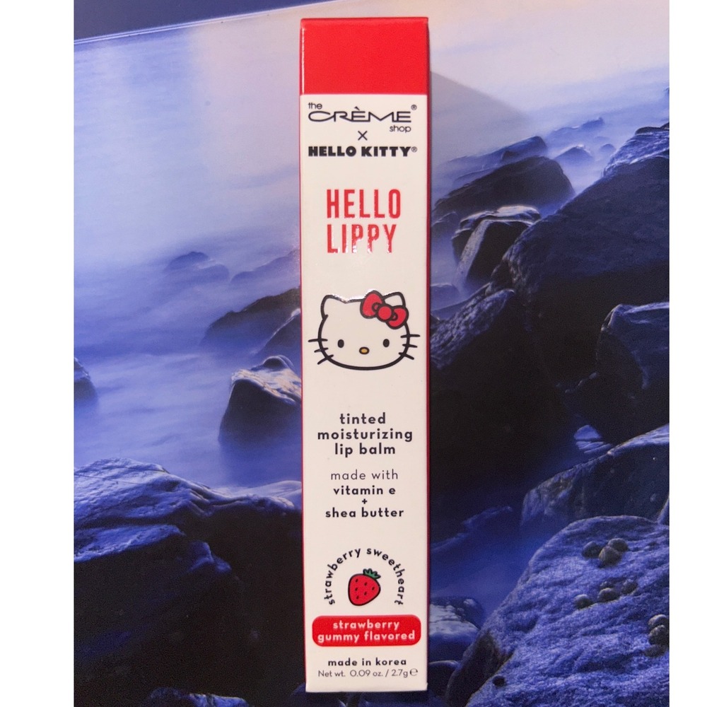 The Crème Shop x Hello Kitty -Hello Lippy Tinted lip balm Strawberry Gummy